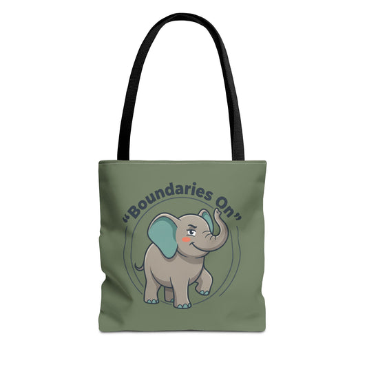 Boundaries On Tote Bag