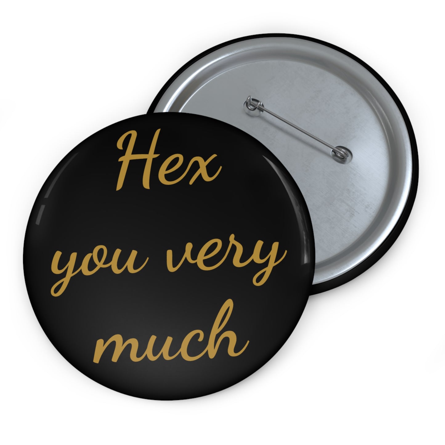 Hex You Very Much Pin Button