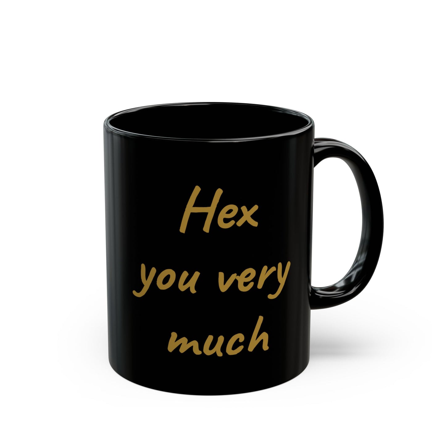 Hex You Very Much Black Mug (11oz, 15oz)