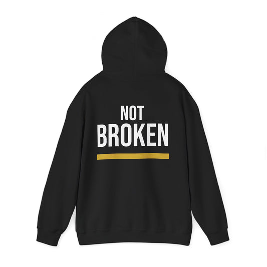 Wounded Not Broken Hooded Sweatshirt