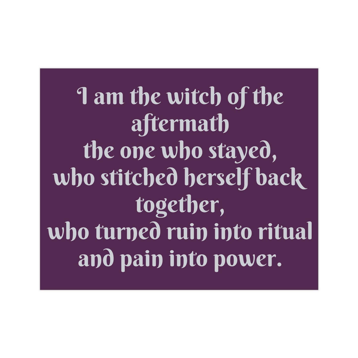Witch of the Aftermath Unframed Prints