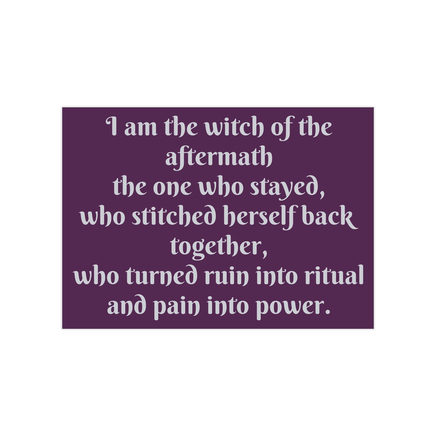 Witch of the Aftermath Unframed Prints