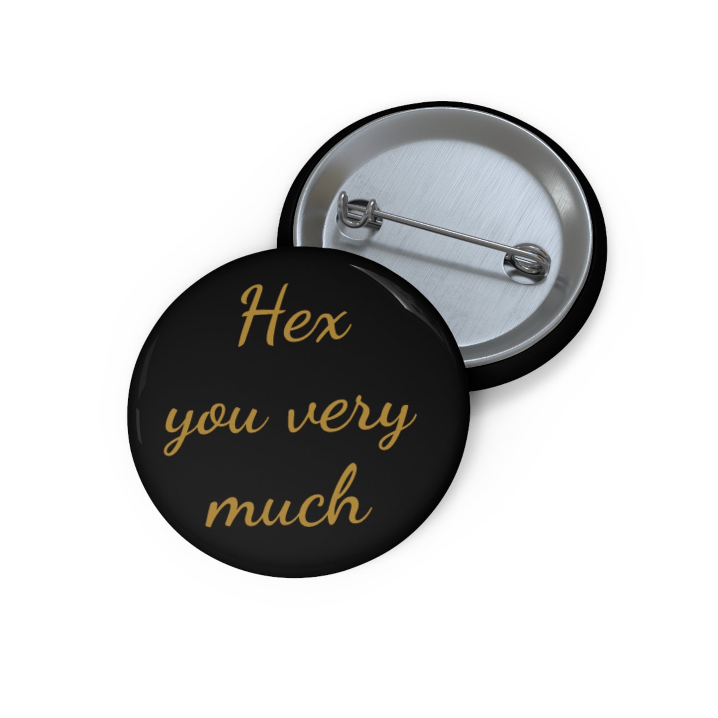 Hex You Very Much Pin Button