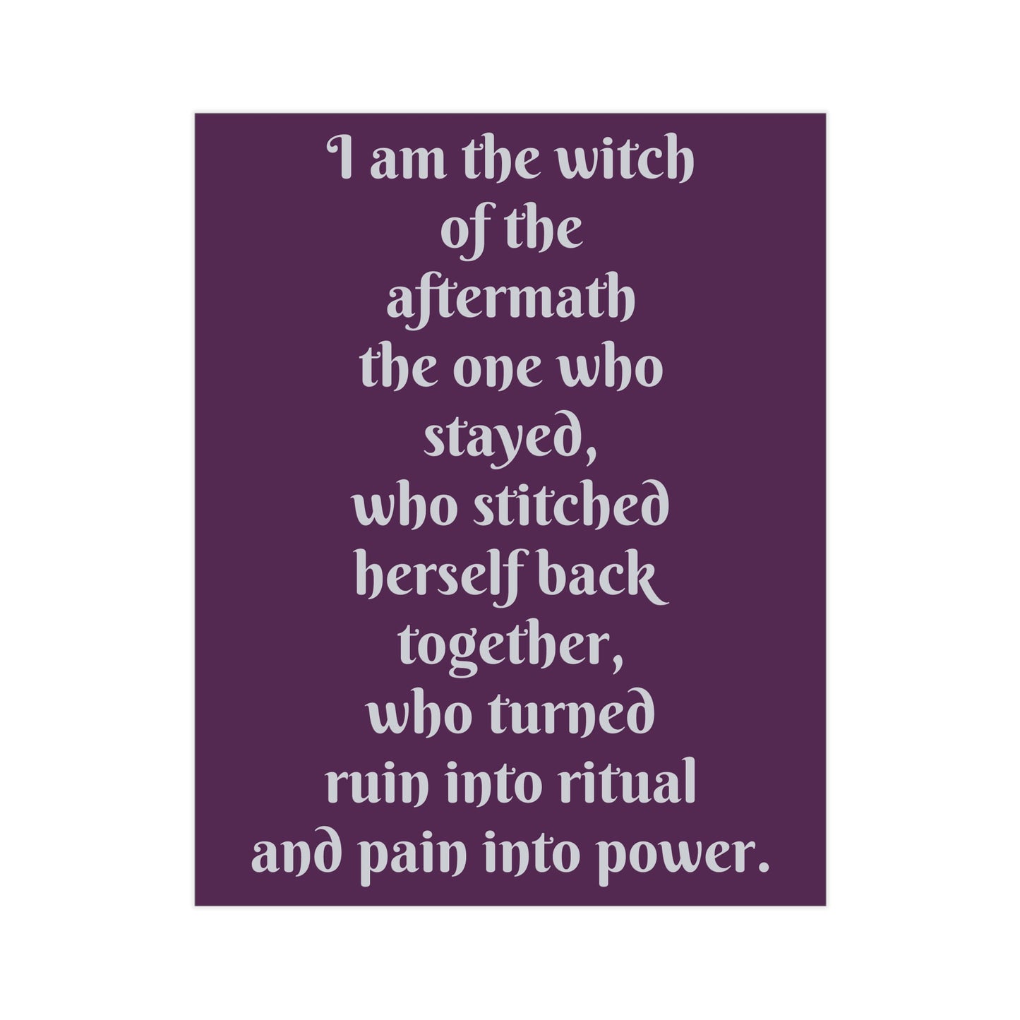 Witch of the Aftermath Unframed Prints