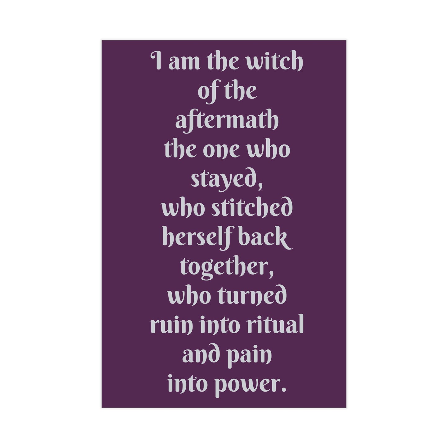 Witch of the Aftermath Unframed Prints