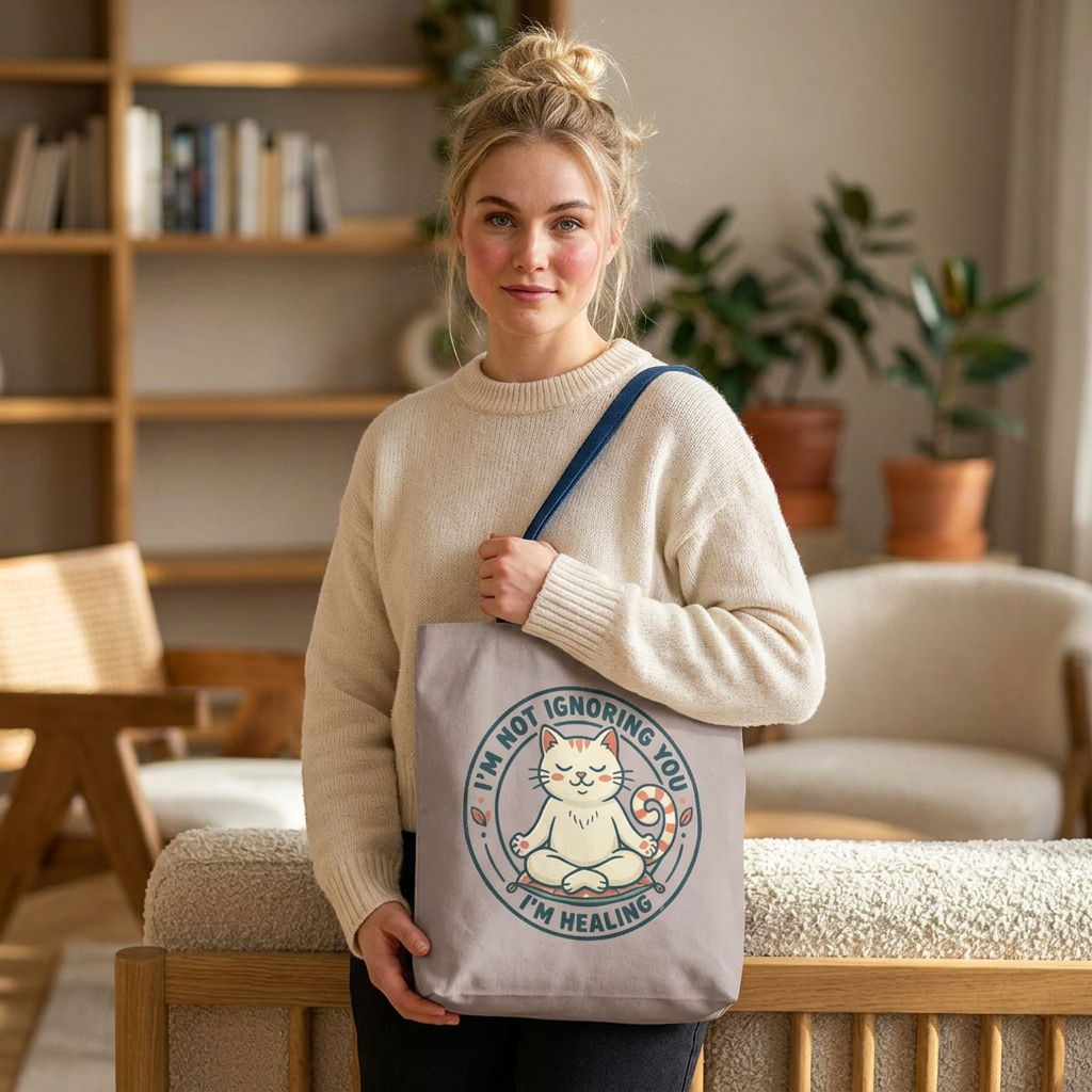 I'm Not Ignoring You Tote Bag