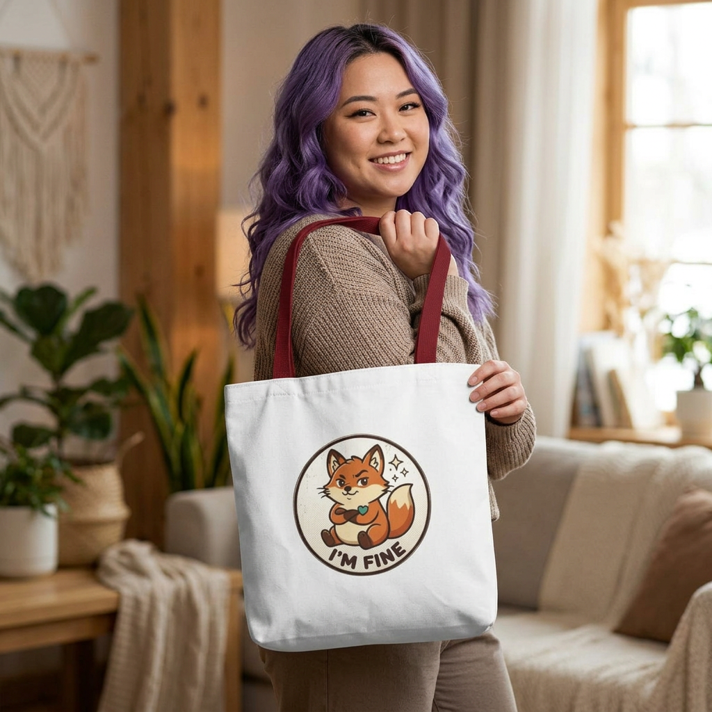 I'm Fine Tote Bag