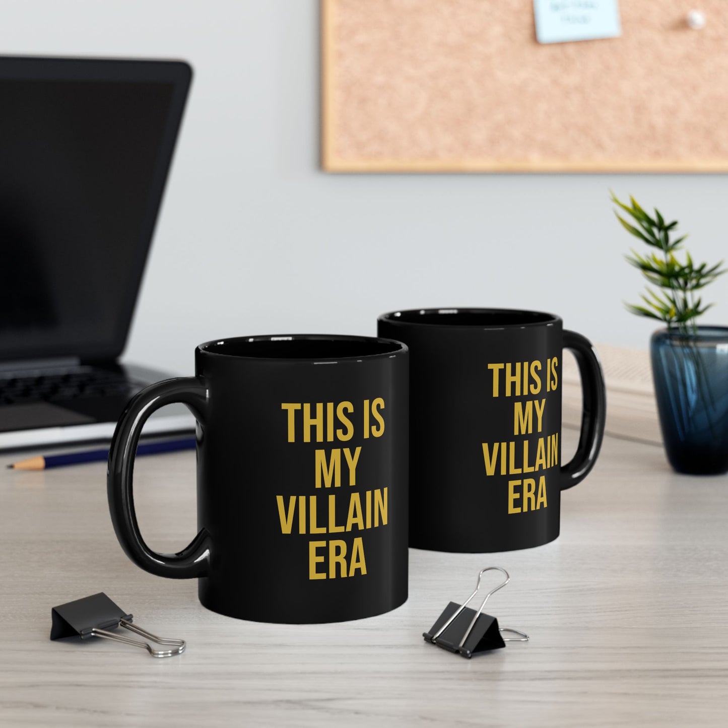 This Is My Villain Era Black Mug (11oz, 15oz)