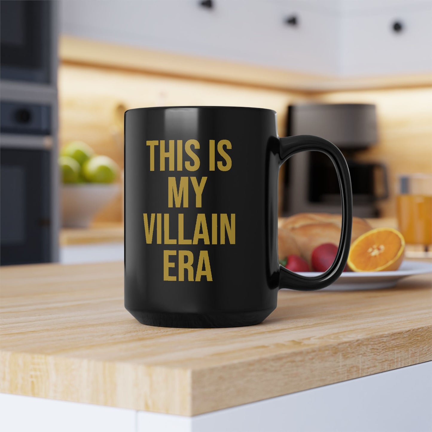 This Is My Villain Era Black Mug (11oz, 15oz)
