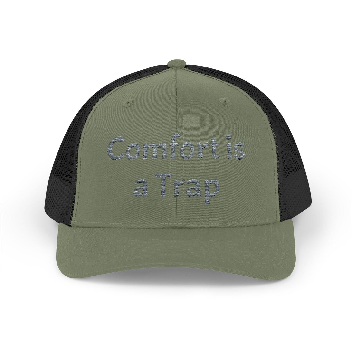 Comfort is a Trap Snapback Trucker Cap