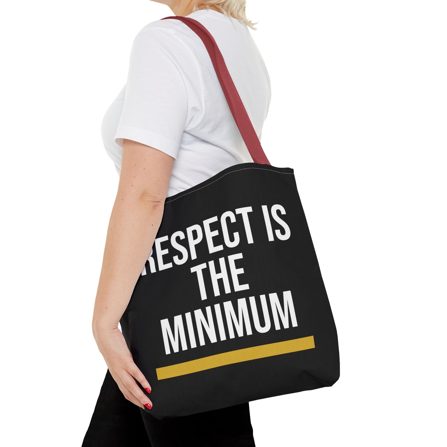 Respect Is The Minimum Tote Bag