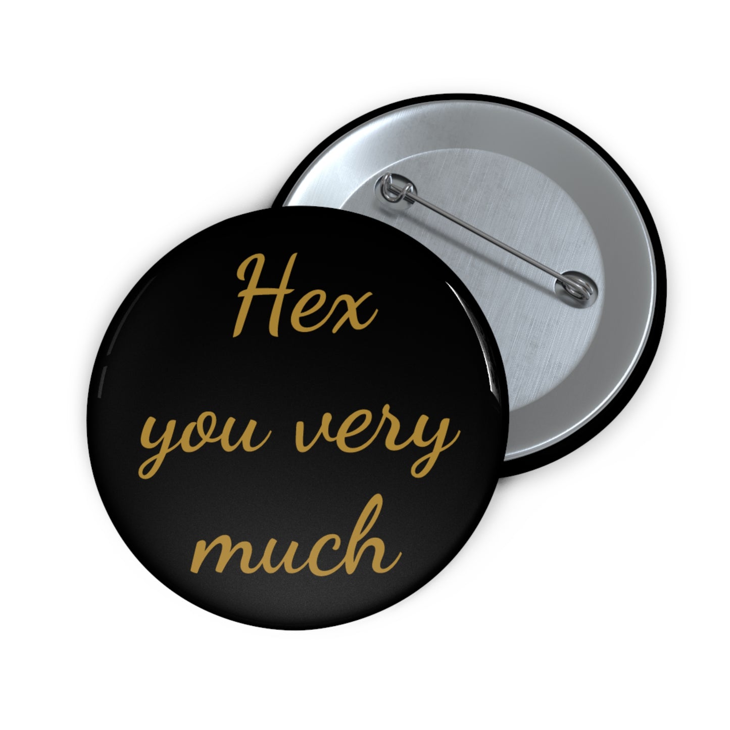 Hex You Very Much Pin Button