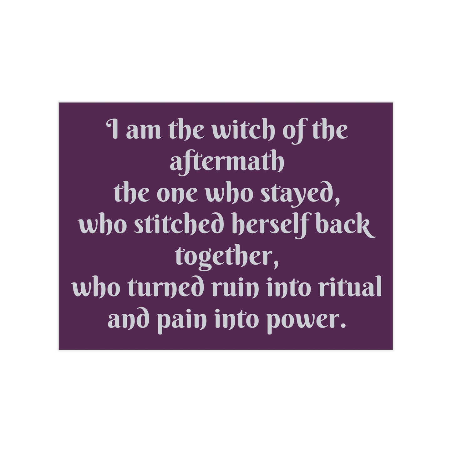 Witch of the Aftermath Unframed Prints