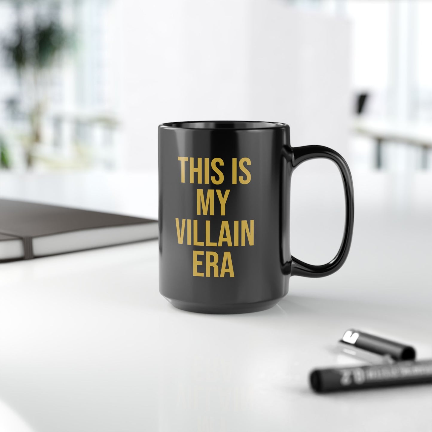 This Is My Villain Era Black Mug (11oz, 15oz)