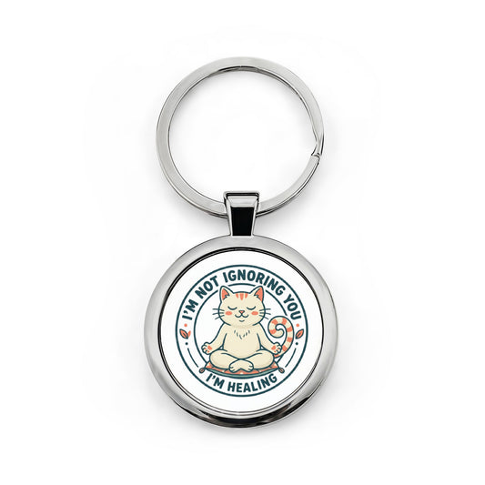 I'm Not Ignoring You Keychain – Funny Introvert & Coworker Gift
