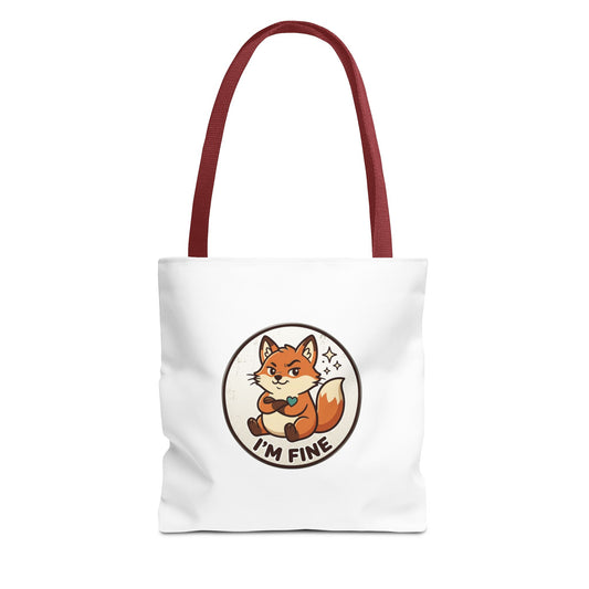 I'm Fine Tote Bag