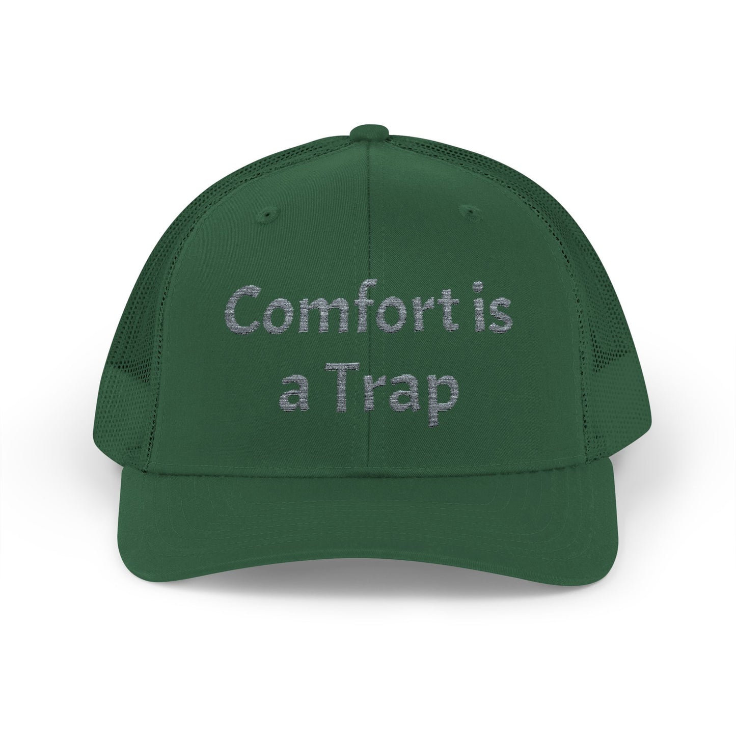 Comfort is a Trap Snapback Trucker Cap