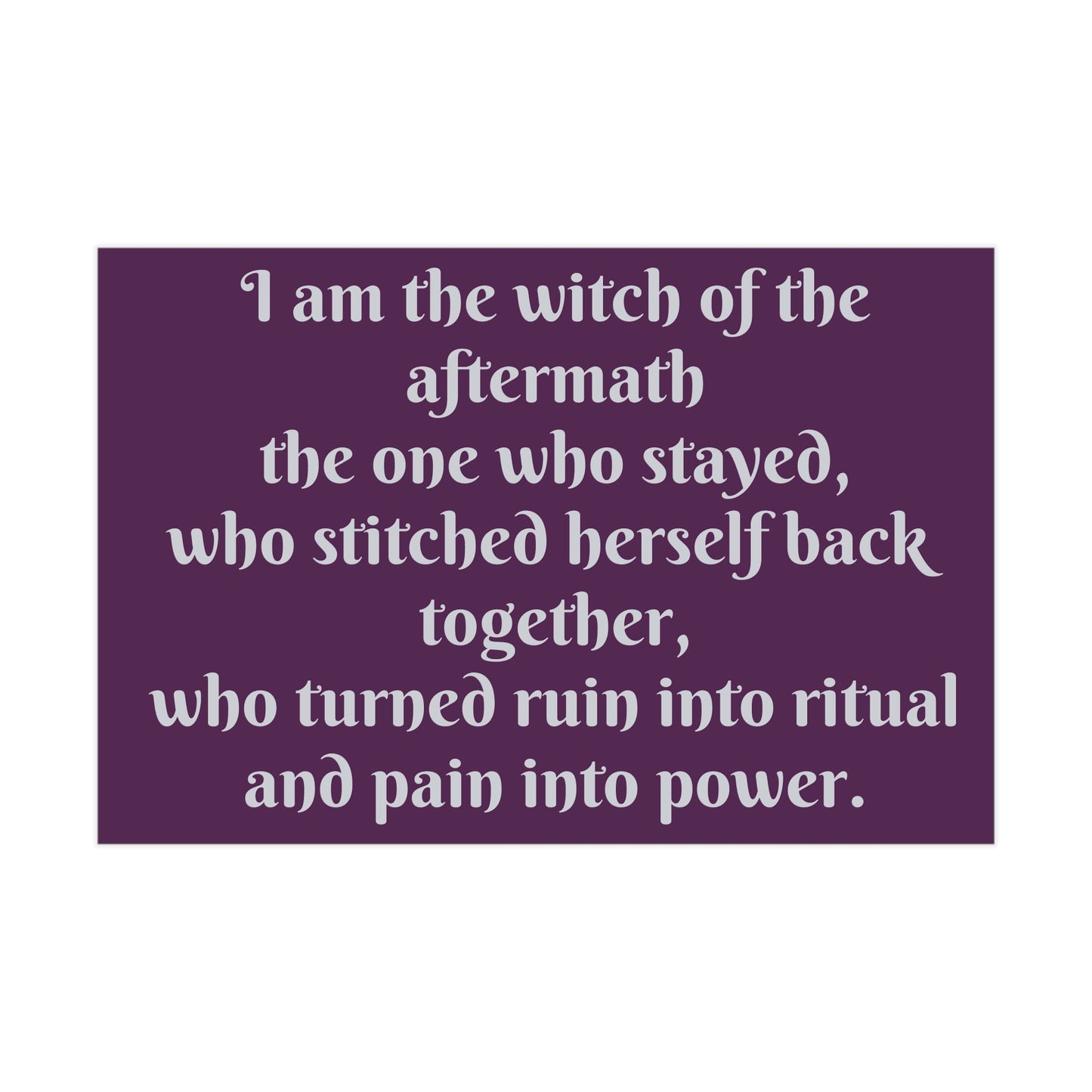 Witch of the Aftermath Unframed Prints